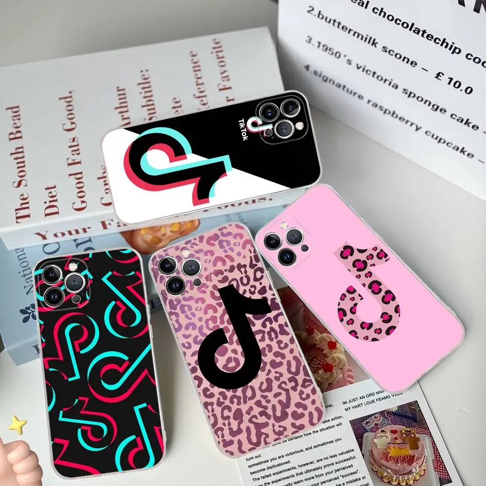 T-TikToks Logo Transparent Phone Case For IPhone 16 15 14 13 12 11 Pro Max Plus Soft Cover
T-TikToks Logo Transparent Phone Case For IPhone 16 15 14 13 12 11 Pro Max Plus Soft Cover