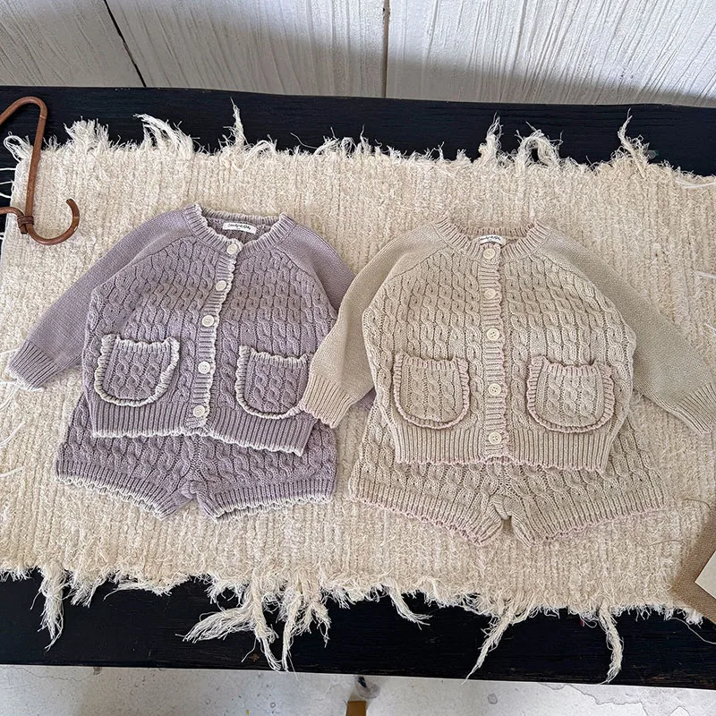 MILANCEL New Autumn Baby Sweater Set 9M-4T Color Blocking Knitted Girls Kids Knitwear Suit Loose Korean Toddler Outwear 2PCS
MILANCEL New Autumn Baby Sweater Set 9M-4T Color Blocking Knitted Girls Kids Knitwear Suit Loose Korean Toddler Outwear 2PCS