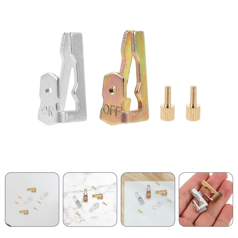 4 Sets Sturdy Time Switch Tripper Switch Trippers Switch Replacement Rippers Timer Trippers Convenient Metal
4 Sets Sturdy Time Switch Tripper Switch Trippers Switch Replacement Rippers Timer Trippers Convenient Metal