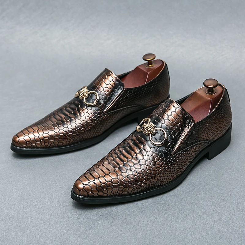 Luxury Brand Mens Slip on Shoes Nightclub Men's Shoes Breathable Loafers Leather Fashion Walking Shoes Men Pointed Toe Footwear
Luxury Brand Mens Slip on Shoes Nightclub Men's Shoes Breathable Loafers Leather Fashion Walking Shoes Men Pointed Toe Footwear
