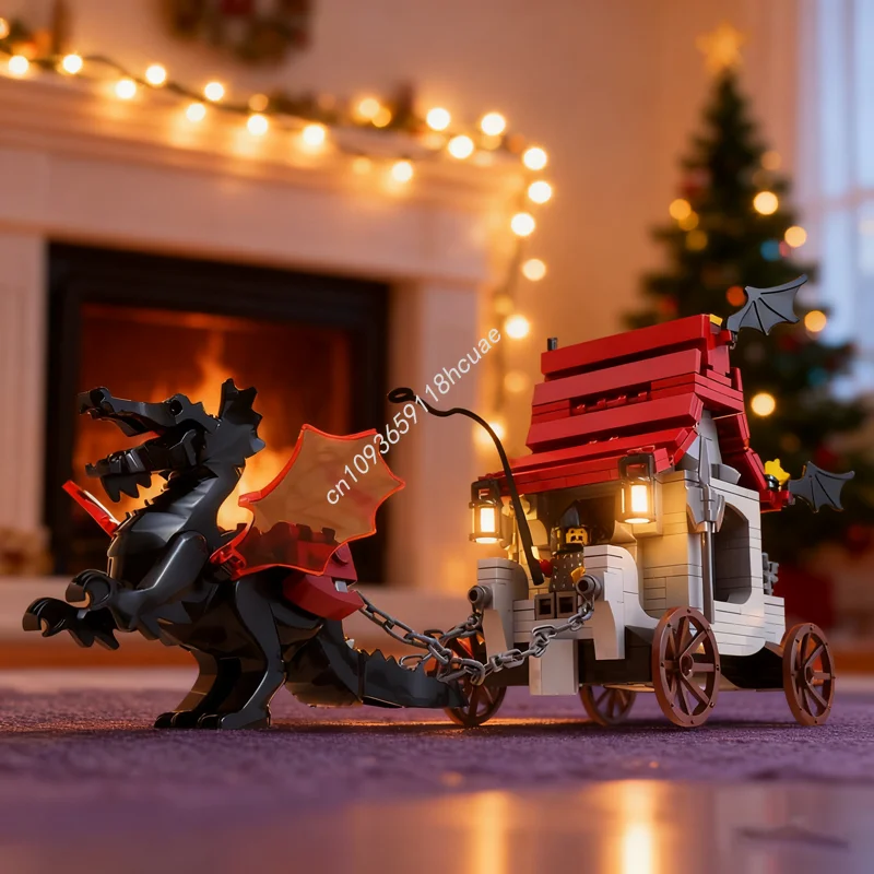 341pcs MOC Fright Knights Traitor Transport Model Building Toy Blocks Christmas Gift Assemble Creative Education Kids Birthday
341pcs MOC Fright Knights Traitor Transport Model Building Toy Blocks Christmas Gift Assemble Creative Education Kids Birthday