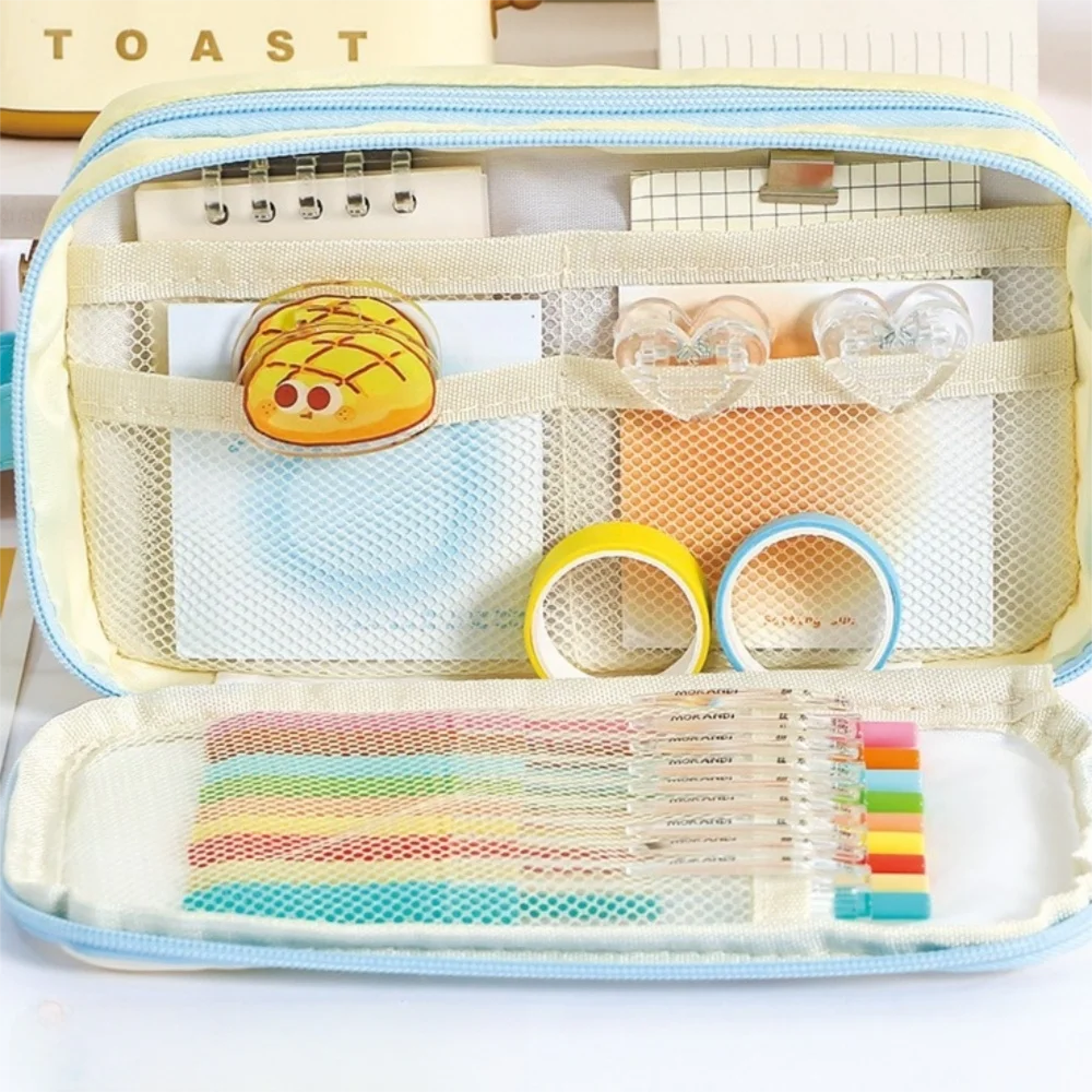 Detachable Large Capacity Pencil Case Beauty Bag Portable Stationery Pen Bag Ins Style Transparent Cosmetic Storage Bag
Detachable Large Capacity Pencil Case Beauty Bag Portable Stationery Pen Bag Ins Style Transparent Cosmetic Storage Bag