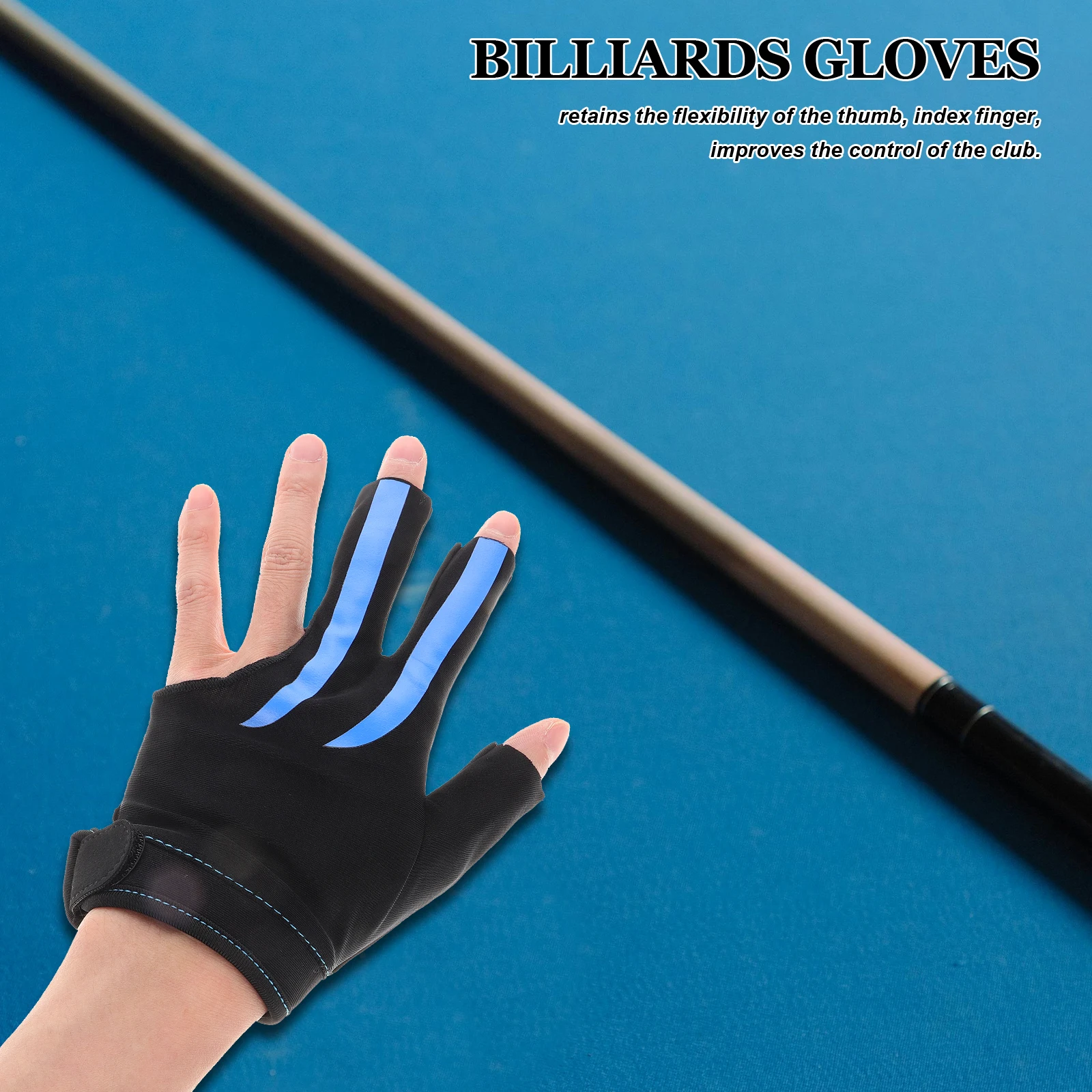 Three-finger Billiards Gloves Pool Breathable Sports for Men Polyester Work Golf Left Hand Elastic Snooker
Three-finger Billiards Gloves Pool Breathable Sports for Men Polyester Work Golf Left Hand Elastic Snooker