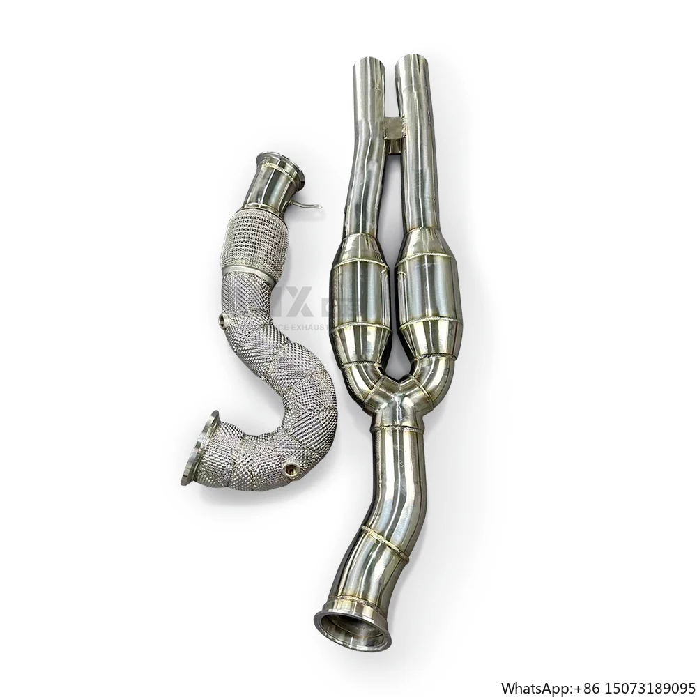 High Quality Exhaust Pipe Exhaust Modification Exhaust Downpipe for TTRS 8P RS3 2.5 TFSI (EA855) 2017~ Head Section
High Quality Exhaust Pipe Exhaust Modification Exhaust Downpipe for TTRS 8P RS3 2.5 TFSI (EA855) 2017~ Head Section
