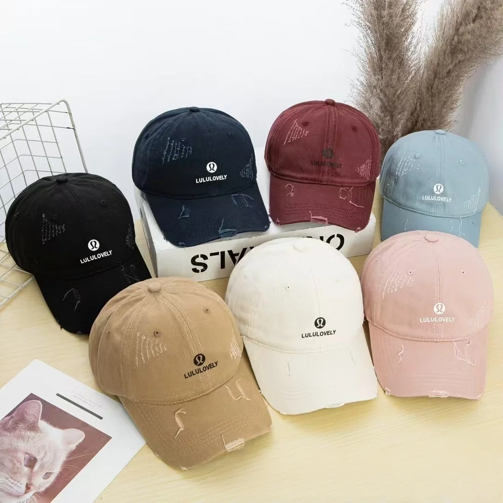 Summer Women's New Perforated Lulu Letter Embroidered Baseball Cap With Sun Protection Casual Sun Protection Uv Sun Protection
Summer Women's New Perforated Lulu Letter Embroidered Baseball Cap With Sun Protection Casual Sun Protection Uv Sun Protection