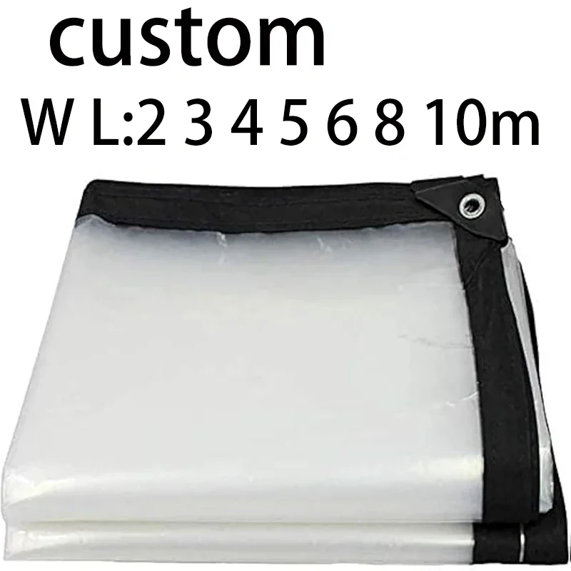 Transparent Tarp Large Custom 2*3m 4 5 6 7 8 9 10 M 5 Waterproof Clear Tarpaulin Rainproof Rain Cover Plant Garden Camping Tent
Transparent Tarp Large Custom 2*3m 4 5 6 7 8 9 10 M 5 Waterproof Clear Tarpaulin Rainproof Rain Cover Plant Garden Camping Tent