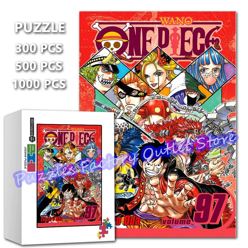 300/500/1000 Pieces One Piece Anime Jigsaw Puzzle Cartoon Monkey.d Luffy Legacy Print Pieces Puzzle for Kids Education Toys
300/500/1000 Pieces One Piece Anime Jigsaw Puzzle Cartoon Monkey.d Luffy Legacy Print Pieces Puzzle for Kids Education Toys