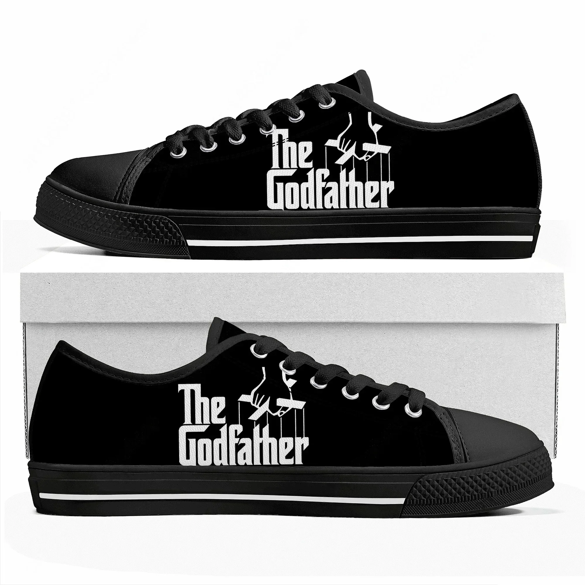 Hot Cool Movie The Godfather Trilogy Low Top Sneakers Mens Womens High Quality Canvas Sneaker Couple Shoes Custom Shoe
Hot Cool Movie The Godfather Trilogy Low Top Sneakers Mens Womens High Quality Canvas Sneaker Couple Shoes Custom Shoe