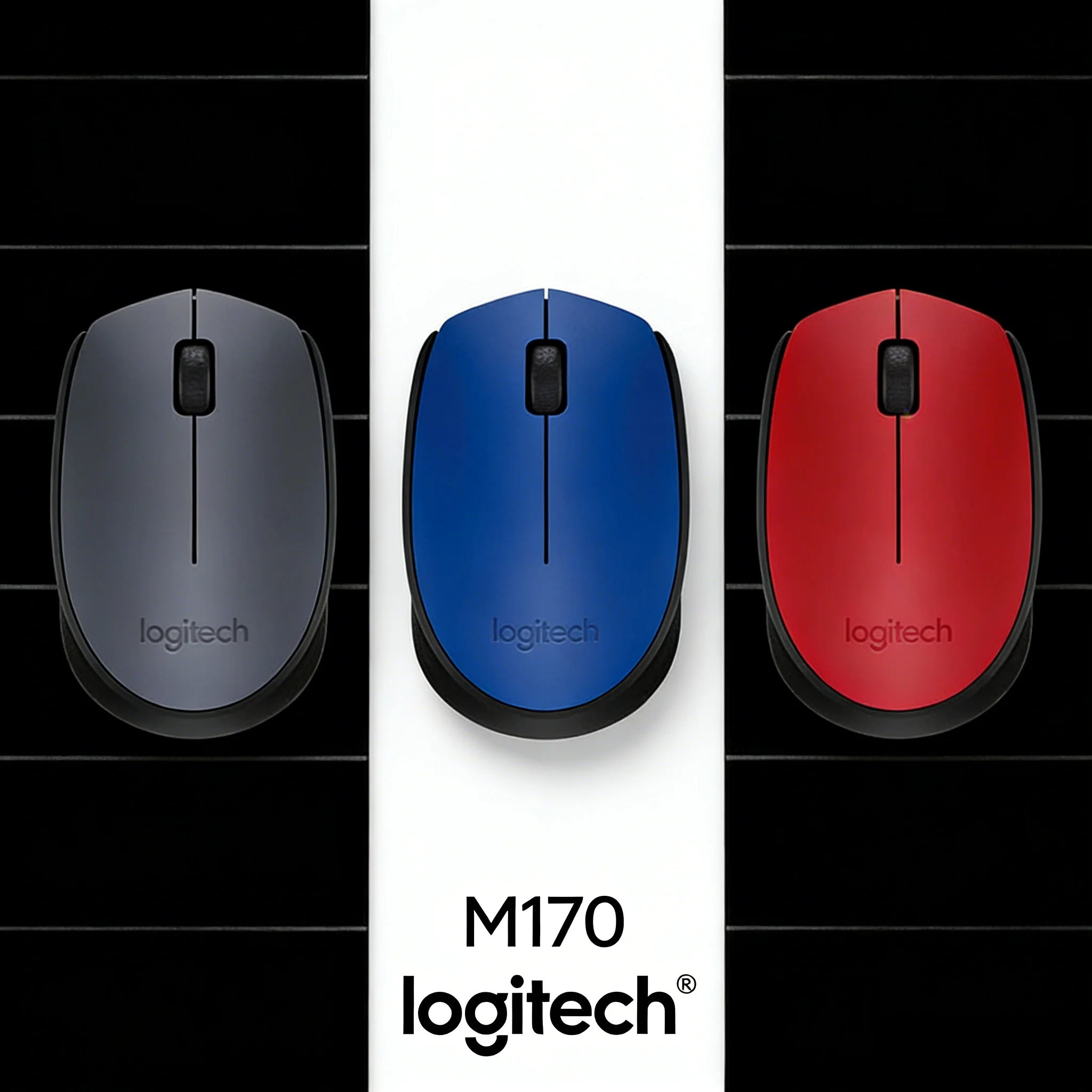 Беспроводная мышь Logitech M170 — матовая поверхность Soft Touch
Беспроводная мышь Logitech M170 — матовая поверхность Soft Touch