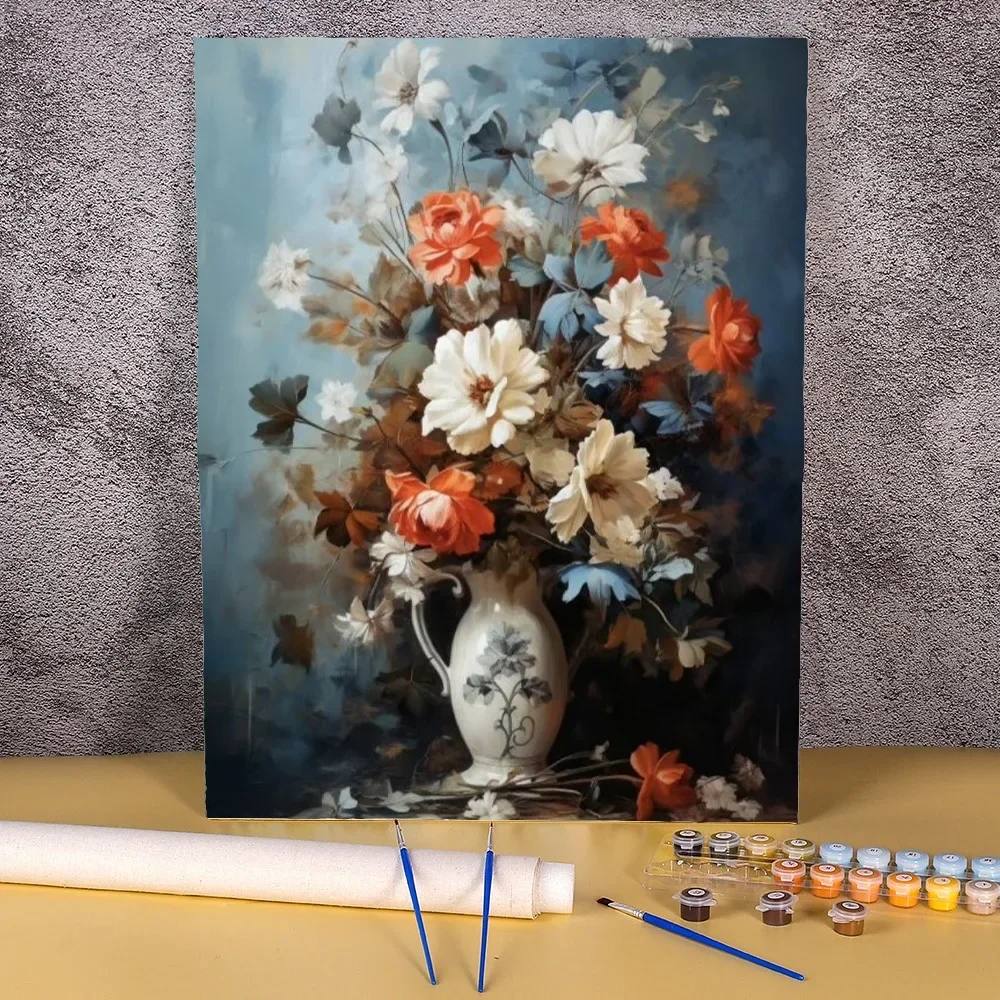901166 Number Retro Flowers Pictures By Numbers Kits HandPainted Paintings Art Drawing On Canvas Home Decor Living Room Wall
901166 Number Retro Flowers Pictures By Numbers Kits HandPainted Paintings Art Drawing On Canvas Home Decor Living Room Wall