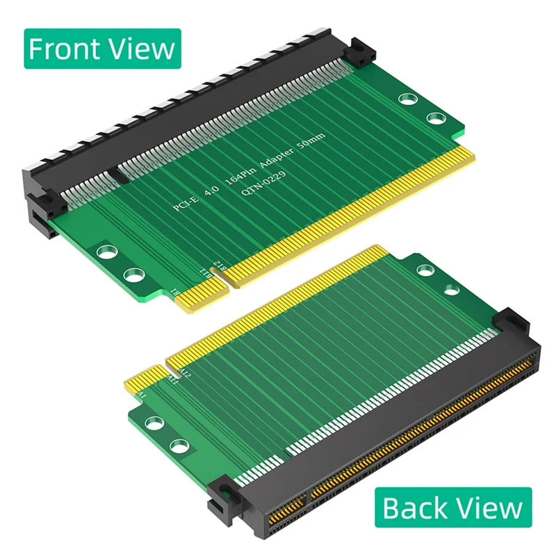 Переходная карта PCI-Express 4.0 16X, высокоскоростная переходная плата 180 градусов
Переходная карта PCI-Express 4.0 16X, высокоскоростная переходная плата 180 градусов