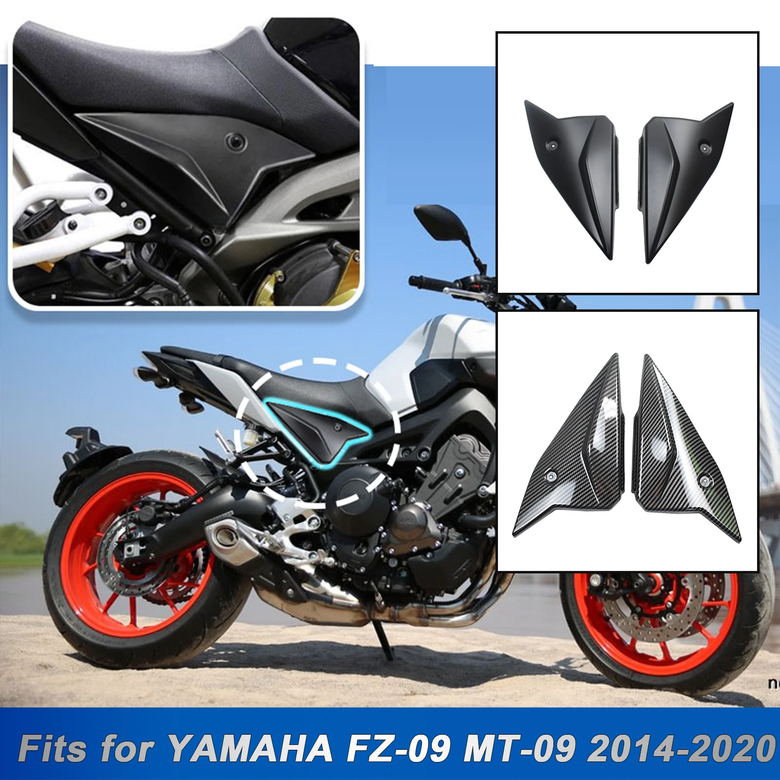 Для Yamaha MT-09-2014-2020)-Набор чехлов для боковых панелей из АБС-пластика с защитой от царапин, защитные обтекатели, аксессуары для крышек
Для Yamaha MT-09-2014-2020)-Набор чехлов для боковых панелей из АБС-пластика с защитой от царапин, защитные обтекатели, аксессуары для крышек