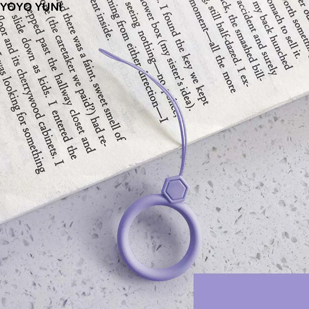 Simple Cute Shatter-resistant Mobile Phone Accessories Keychain Silicone Finger Ring Strap Lanyard Phone Strap Key Straps
Simple Cute Shatter-resistant Mobile Phone Accessories Keychain Silicone Finger Ring Strap Lanyard Phone Strap Key Straps