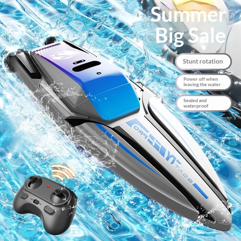 Высокоскоростная радиоуправляемая лодка T12 с двумя герметичными водонепроницаемыми моторами, функцией отключения питания при выходе из воды, для детей
Высокоскоростная радиоуправляемая лодка T12 с двумя герметичными водонепроницаемыми моторами, функцией отключения питания при выходе из воды, для детей