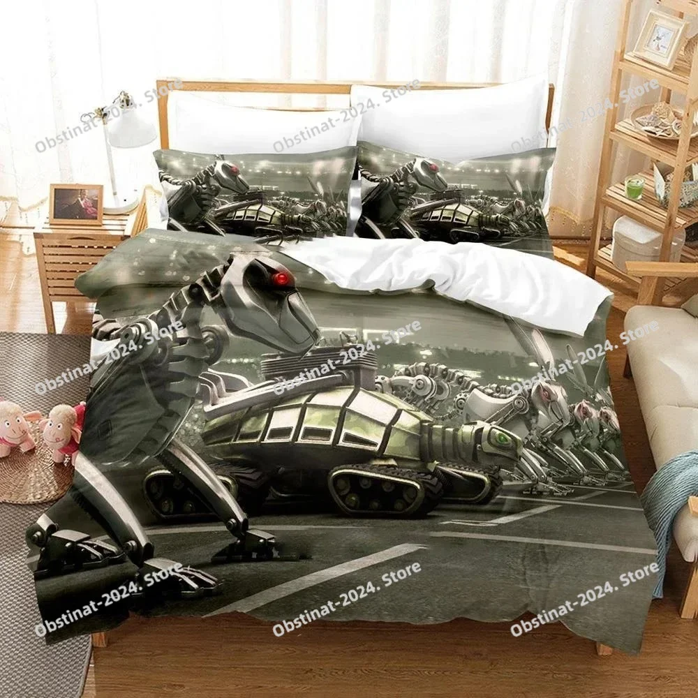 Fashion Sci Fi Robot Anime Bedspread Single Twin Full Queen King Size Bed Cover For Adults Boys Bedroom Quilt Cover Pillowcase
Fashion Sci Fi Robot Anime Bedspread Single Twin Full Queen King Size Bed Cover For Adults Boys Bedroom Quilt Cover Pillowcase