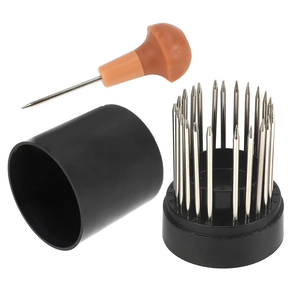 24pcs Black Beading Tool Set Metal Hand-Carved Jewelry Setting Tools Micro Beading Top Needle Pens Jewelry Tools Kit
24pcs Black Beading Tool Set Metal Hand-Carved Jewelry Setting Tools Micro Beading Top Needle Pens Jewelry Tools Kit