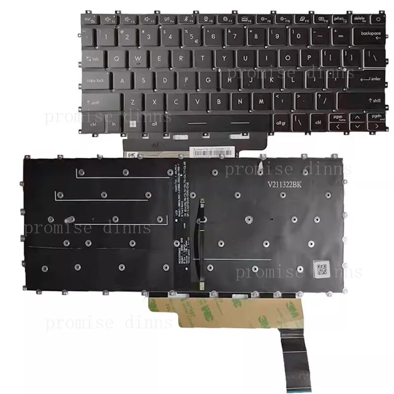 M for MSI Modern 14 C11M MS-14J3 C5M C7M MS-14JK Laptop US keyboard backlit
M for MSI Modern 14 C11M MS-14J3 C5M C7M MS-14JK Laptop US keyboard backlit