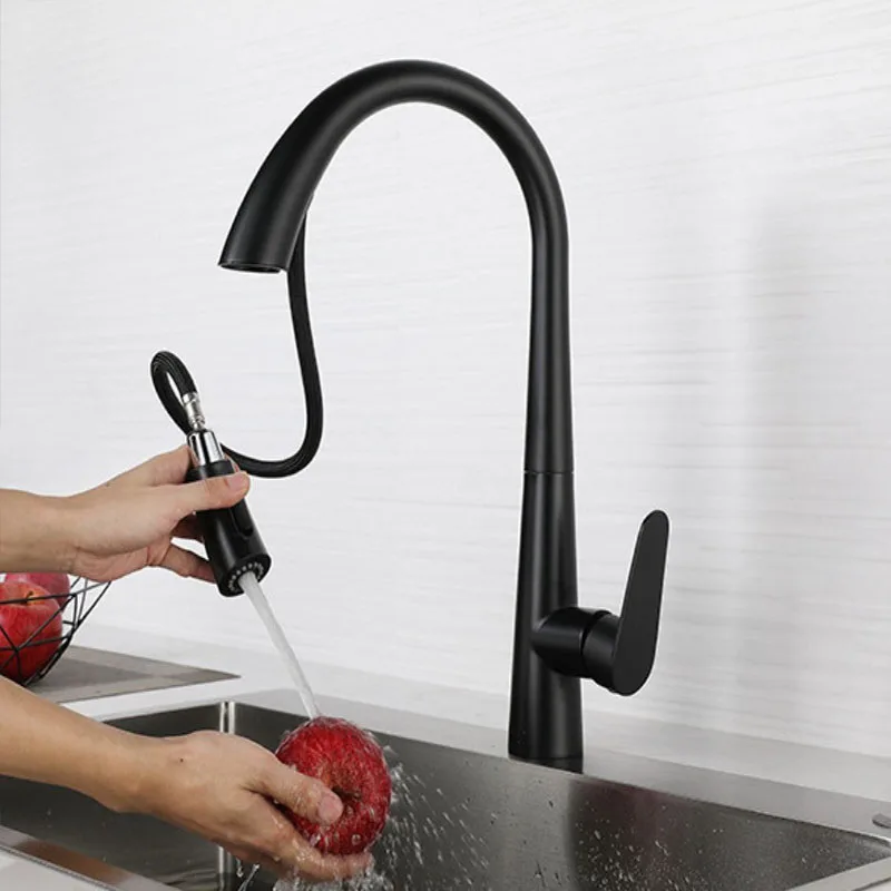 Высококачественная модель, выдвижной смеситель для кухонной раковины, смеситель для умывальника в ванной комнате, гибкий настенный кран для горячей и холодной воды 
Высококачественная модель, выдвижной смеситель для кухонной раковины, смеситель для умывальника в ванной комнате, гибкий настенный кран для горячей и холодной воды