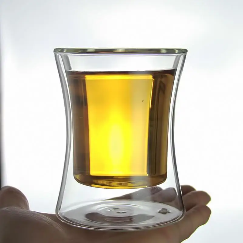 Двухслойная прозрачная креативная чашка для чая и кофе из высококачественного боросиликатного стекла, популярная в интернете, стеклянная кружка в стиле Ins из материкового Китая
Двухслойная прозрачная креативная чашка для чая и кофе из высококачественного боросиликатного стекла, популярная в интернете, стеклянная кружка в стиле Ins из материкового Китая