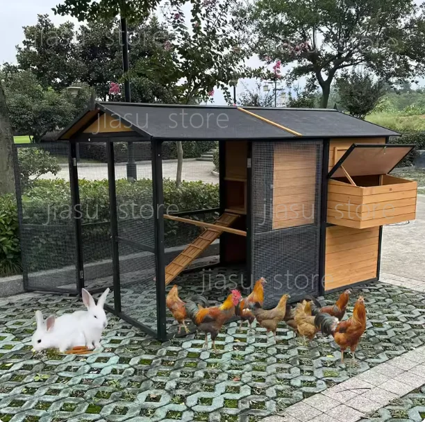 Outdoor Cat Cage - Rainproof & Sun-Resistant Chicken Coop Large Outdoor for Home Use Chicken Chicken House Rabbit Cage Cat House
Outdoor Cat Cage - Rainproof & Sun-Resistant Chicken Coop Large Outdoor for Home Use Chicken Chicken House Rabbit Cage Cat House