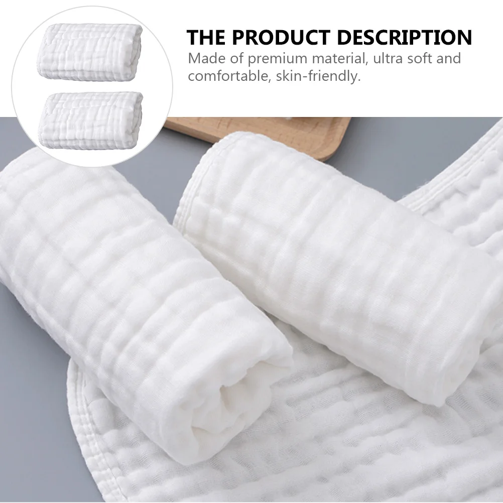 2pcs Baby Swaddle Blanket 6-Layer Gauze Cotton Bath Towel Infant Skin-Friendly Breathable Quick-Dry Belly Wrap Cloth
2pcs Baby Swaddle Blanket 6-Layer Gauze Cotton Bath Towel Infant Skin-Friendly Breathable Quick-Dry Belly Wrap Cloth