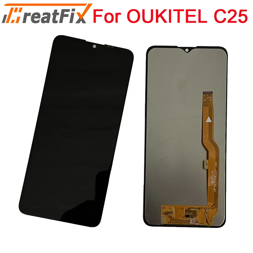 6.52 inch OUKITEL C25 LCD Display+Touch Screen Digitizer Assembly 100%Original LCD+Touch Digitizer for OUKITEL C25 lcd sensor
6.52 inch OUKITEL C25 LCD Display+Touch Screen Digitizer Assembly 100%Original LCD+Touch Digitizer for OUKITEL C25 lcd sensor