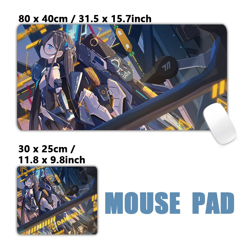 XXL Rainbow-haired Halo School Girls Anime Gaming Mouse Pad Non-Slip Rubber Stitched Desk Mat for PC Laptop Office Gift
XXL Rainbow-haired Halo School Girls Anime Gaming Mouse Pad Non-Slip Rubber Stitched Desk Mat for PC Laptop Office Gift