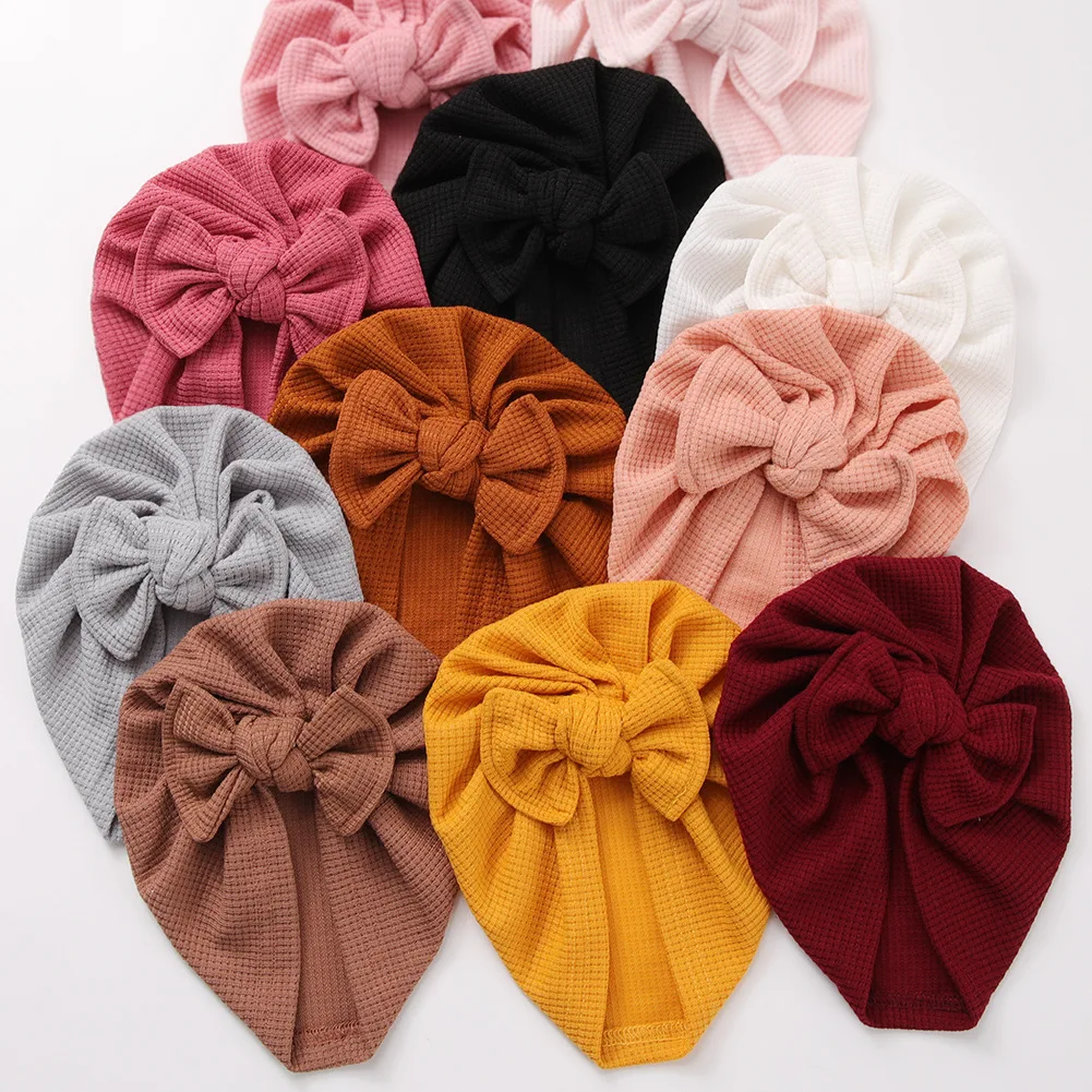 12 PCS/Lot Waffle Knitted Baby Turban Headband, Soft Fabric Knotted Bow Beanie Cap, Baby Shower Gift
12 PCS/Lot Waffle Knitted Baby Turban Headband, Soft Fabric Knotted Bow Beanie Cap, Baby Shower Gift