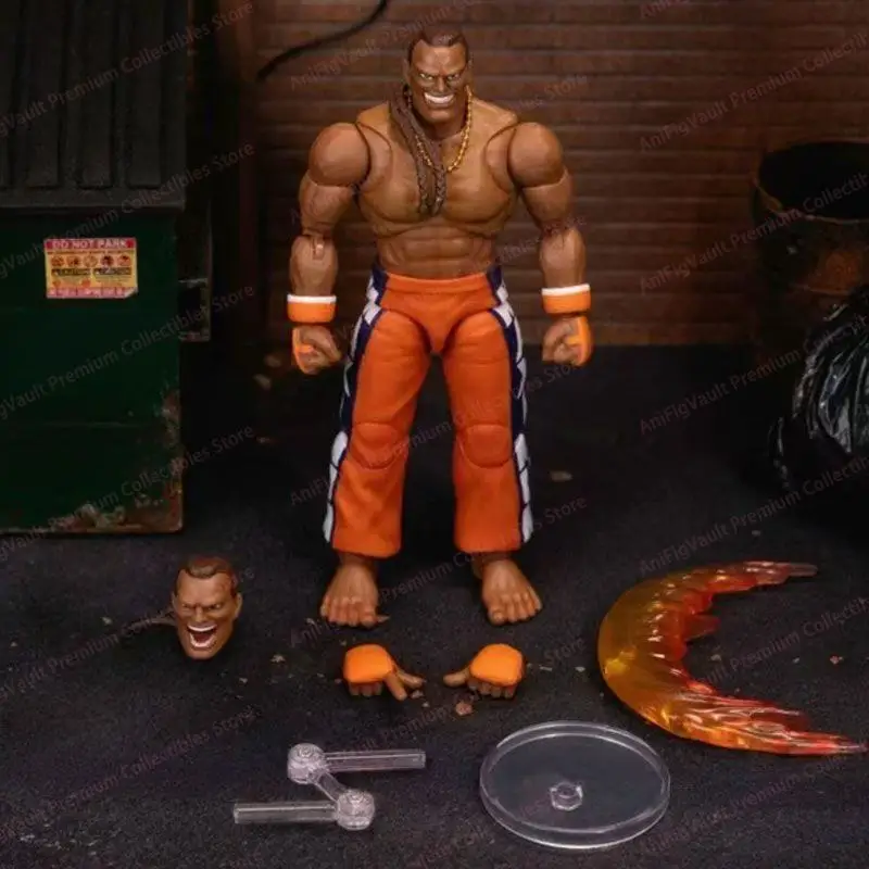 JADA Street Fighter 1/12 JADA Action Deejay Figure Toy Figure
JADA Street Fighter 1/12 JADA Action Deejay Figure Toy Figure