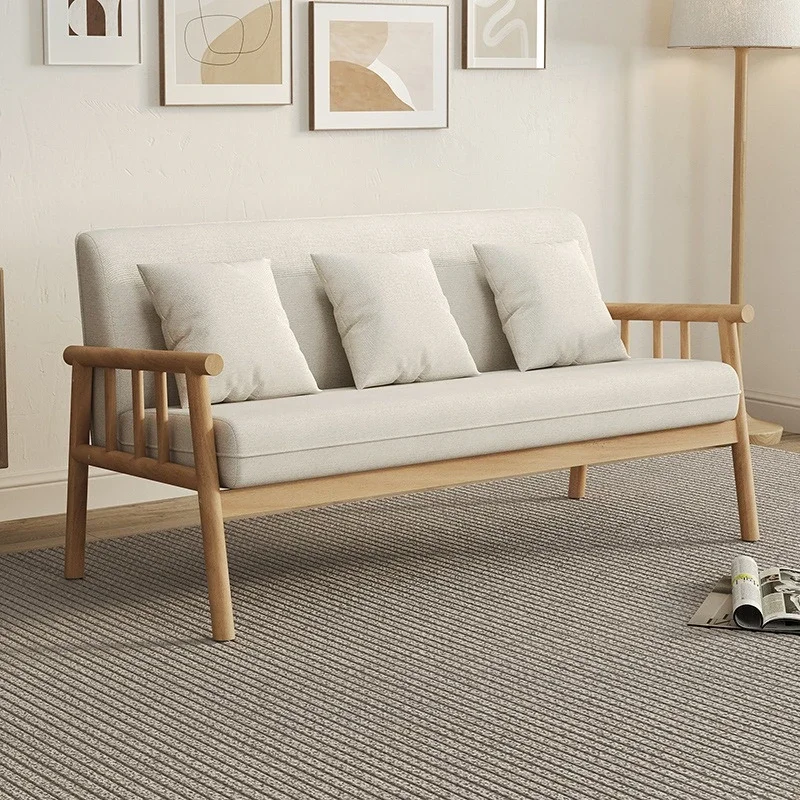 apartment small apartment living room household Japanese-style solid wood log wind double triple cream wind small sofa
apartment small apartment living room household Japanese-style solid wood log wind double triple cream wind small sofa