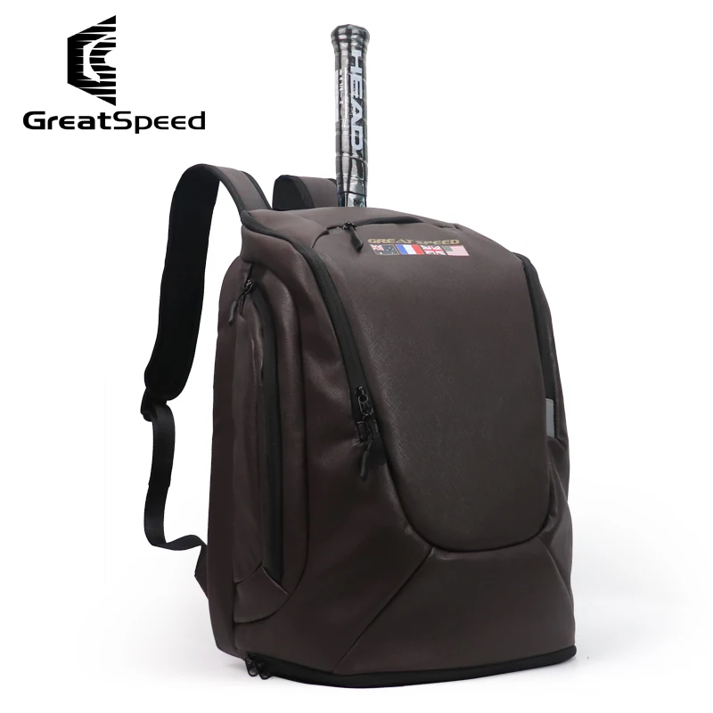 Black Genuine GreatSpeed Tennis Bag Women Men Portable Tennis Racket Backpack Large Capacity Shoes Warehouse Padel Raquete Bags
Black Genuine GreatSpeed Tennis Bag Women Men Portable Tennis Racket Backpack Large Capacity Shoes Warehouse Padel Raquete Bags
