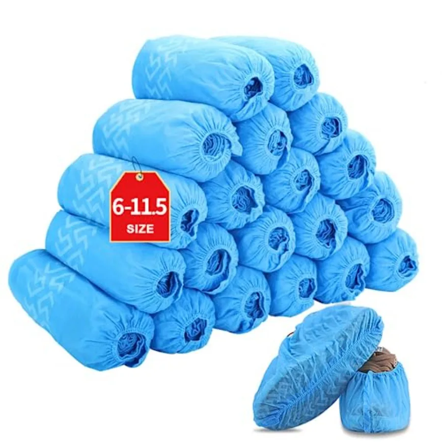 Shoe Covers Disposable 200 Pack 100 Pairs Non-Slip, Durable, Indoor Protect Your Home, Floors and Shoes
Shoe Covers Disposable 200 Pack 100 Pairs Non-Slip, Durable, Indoor Protect Your Home, Floors and Shoes