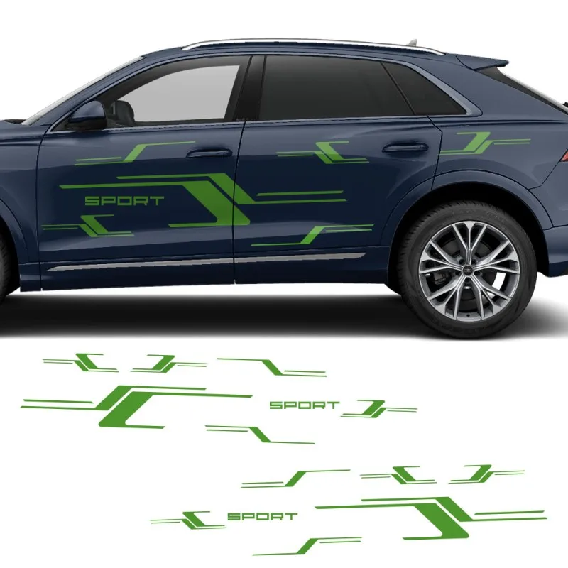 Car Stickers body For Audi Q5 Q7 Q8 Appearance modification customizeddecals Sport Vinyl decals
Car Stickers body For Audi Q5 Q7 Q8 Appearance modification customizeddecals Sport Vinyl decals