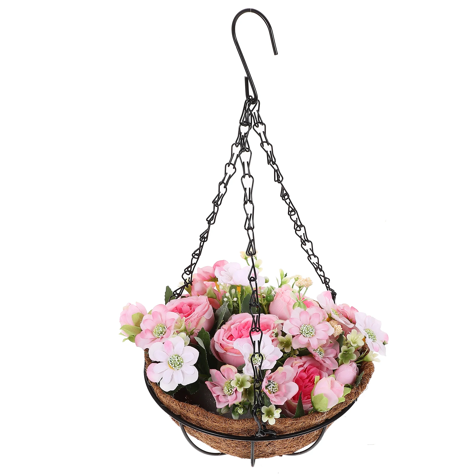Simulated Peony Flower Hanging Basket Pink Artificial Plants Outdoor Decor Wall Hanging Wreath Coconut Palm Design
Simulated Peony Flower Hanging Basket Pink Artificial Plants Outdoor Decor Wall Hanging Wreath Coconut Palm Design