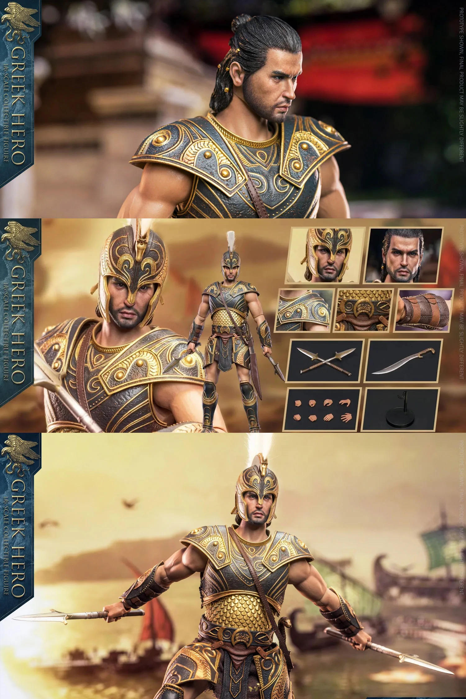 HHMODEL HAOYUTOYS 1/6 Scale Greek War God Imperial Legion Soldier 12-Inch Action Figure Collectible Model Toy
HHMODEL HAOYUTOYS 1/6 Scale Greek War God Imperial Legion Soldier 12-Inch Action Figure Collectible Model Toy