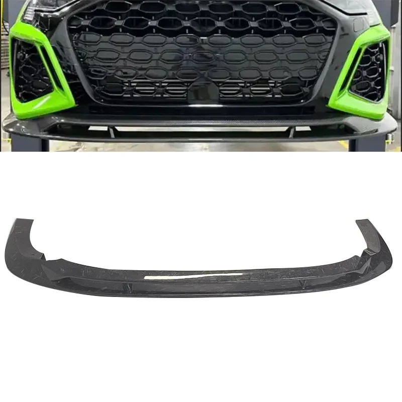 Forged Carbon Fiber Front Bumper Lip for Audi RS3 8Y Premium Sedan 4 Doors 2021-2022
Forged Carbon Fiber Front Bumper Lip for Audi RS3 8Y Premium Sedan 4 Doors 2021-2022