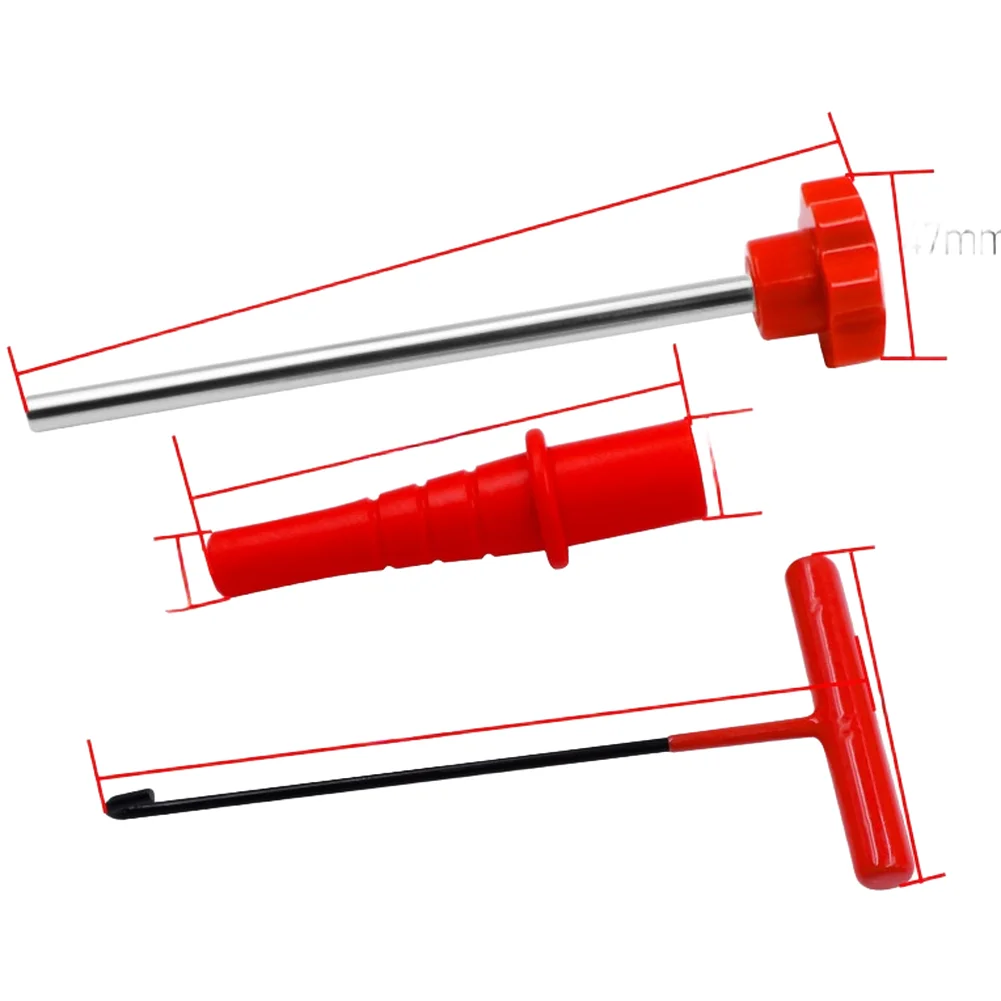 Fits Most Vehicles Quick Removal Set Valve Stem Tool AS Shown Ergonomic Handles High Hardness Push Rod Easy Operation
Fits Most Vehicles Quick Removal Set Valve Stem Tool AS Shown Ergonomic Handles High Hardness Push Rod Easy Operation