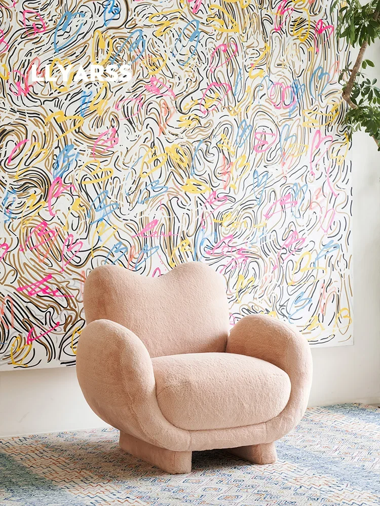 N Leisure Home Living Room Single-Seat Sofa Chair Light Luxury Italian Delicate Gentle Comfortable Fluff
N Leisure Home Living Room Single-Seat Sofa Chair Light Luxury Italian Delicate Gentle Comfortable Fluff