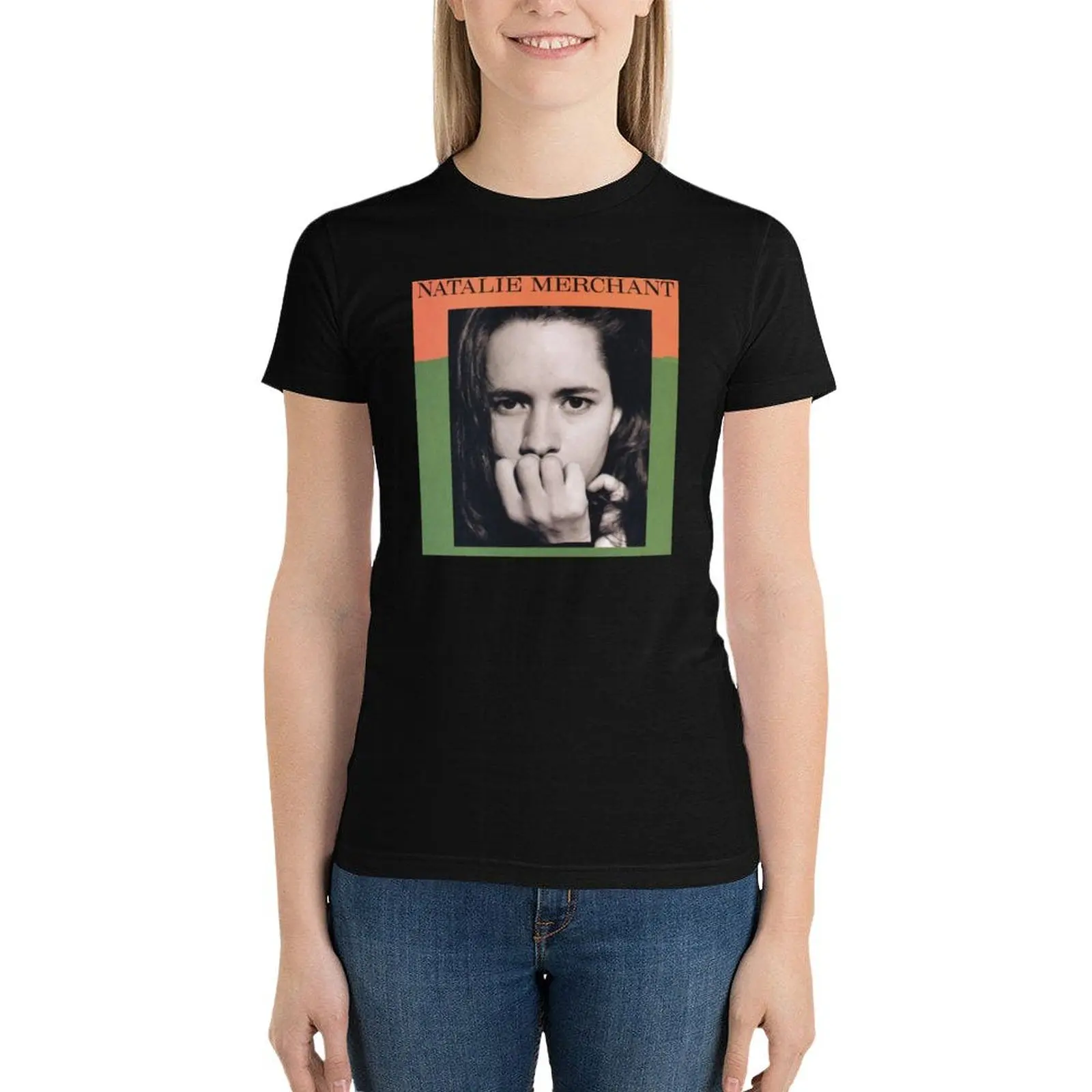 Natalie Merchant T-Shirt female Aesthetic clothing graphics t shirts for Women graphic
Natalie Merchant T-Shirt female Aesthetic clothing graphics t shirts for Women graphic