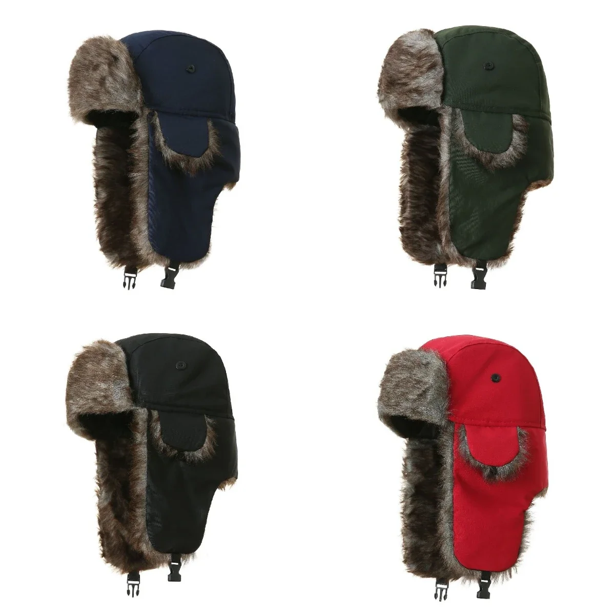 Solid Color Velvet Lei Feng Hat Polyester Cotton Waterproof Ear Protection Windproof Fiying Hat Winter Outdoor Warmth Skiing Hat
Solid Color Velvet Lei Feng Hat Polyester Cotton Waterproof Ear Protection Windproof Fiying Hat Winter Outdoor Warmth Skiing Hat