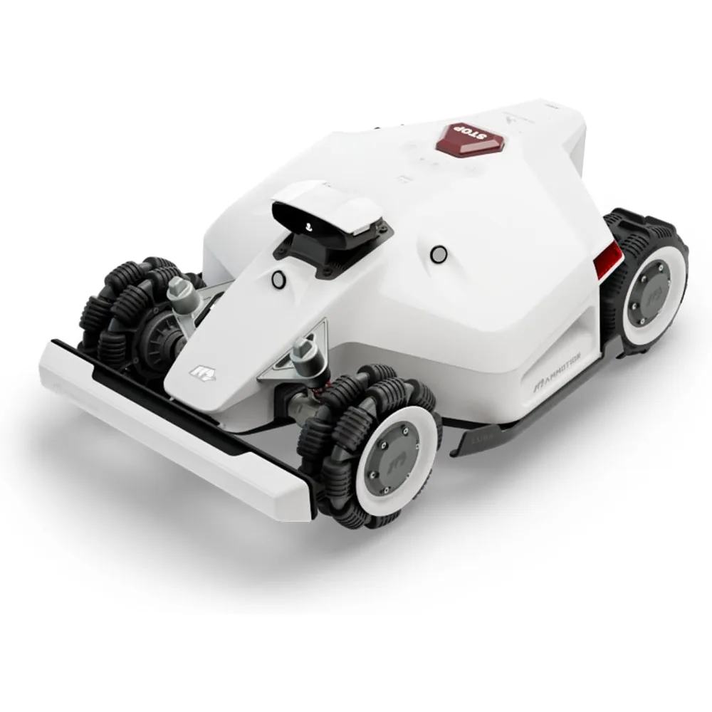 LUBA 2 AWD 5000 Robot Lawnmower, Perimeter Wire Free Robotic Lawn Mower for 1.25 Acres Lawn 80% Slope
LUBA 2 AWD 5000 Robot Lawnmower, Perimeter Wire Free Robotic Lawn Mower for 1.25 Acres Lawn 80% Slope