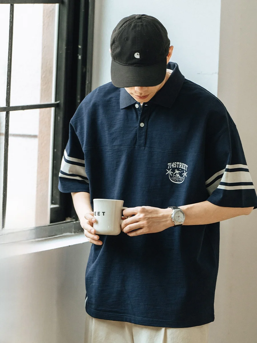 74street American Retro irt Men's Summer ort Sve Loose Fit Trendy Brand T-irt Cotton 00% Youth Sle
74street American Retro irt Men's Summer ort Sve Loose Fit Trendy Brand T-irt Cotton 00% Youth Sle