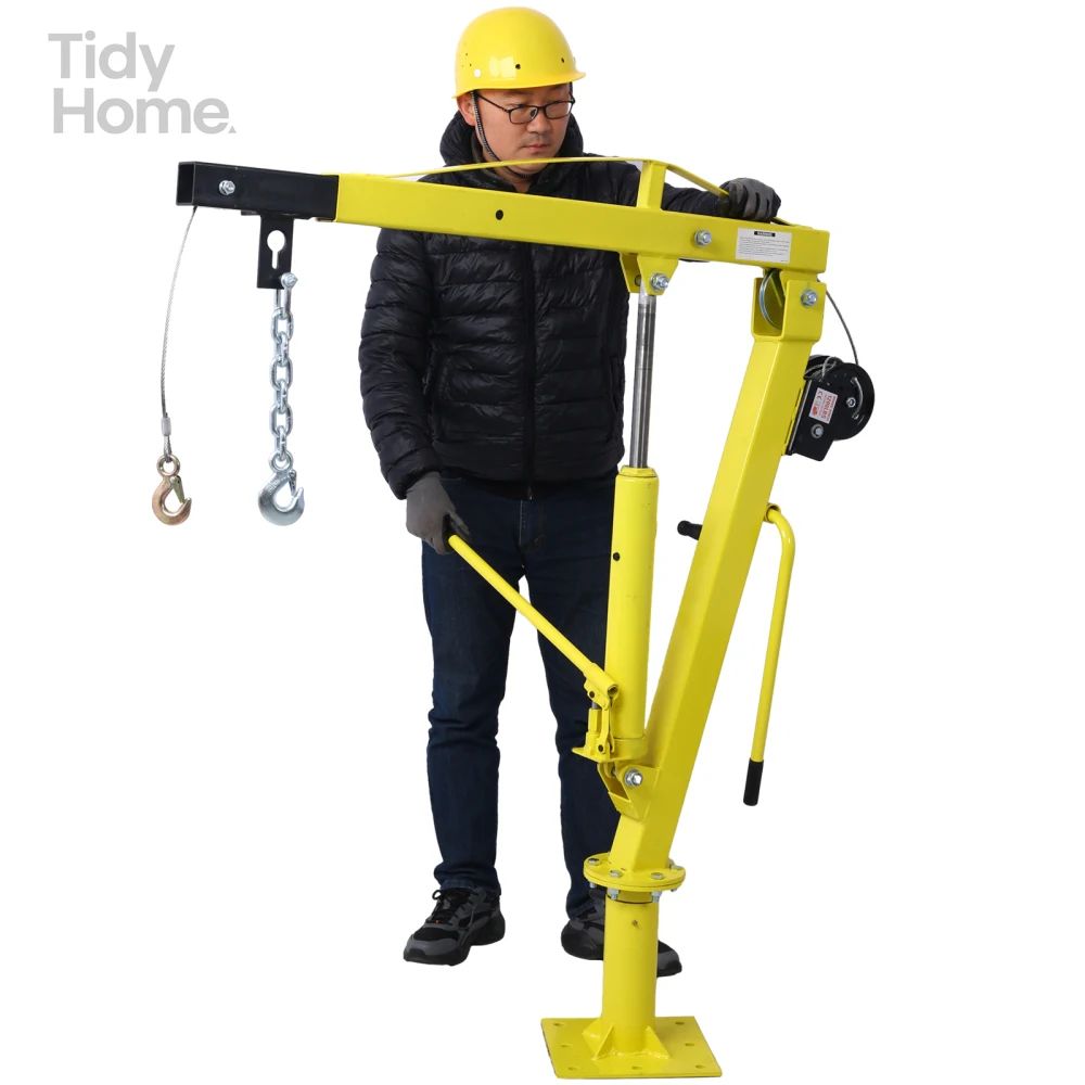 Hydraulic Pickup Truck Crane with Hand Winch ,Versatile Boom Extension,Pickup Truck Bed Hoist Jib Crane- 1000-Lb.Capacity,
Hydraulic Pickup Truck Crane with Hand Winch ,Versatile Boom Extension,Pickup Truck Bed Hoist Jib Crane- 1000-Lb.Capacity,