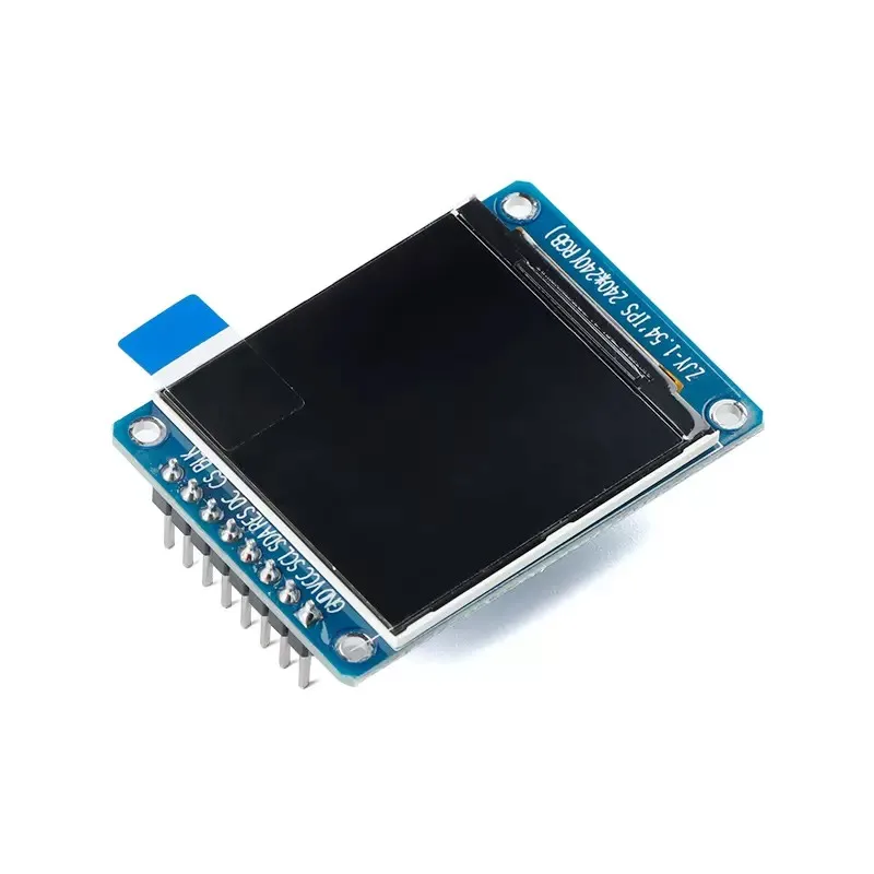 1.54-inch color TFT display screen high-definition IPS LCD screen module 240 * 240 SPI interface
1.54-inch color TFT display screen high-definition IPS LCD screen module 240 * 240 SPI interface