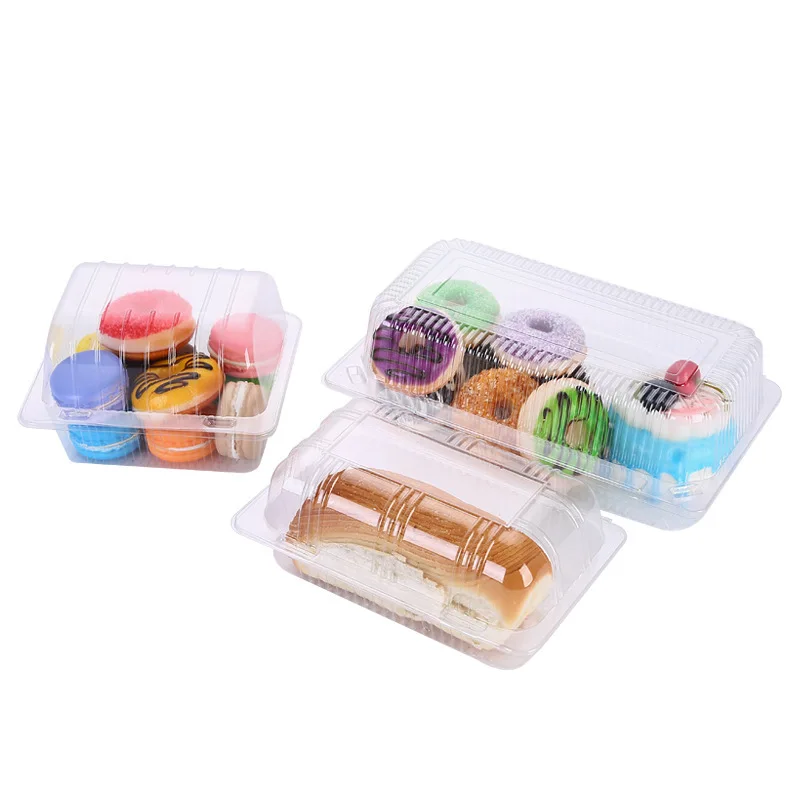 100pcs Cupcake Boxes And Packaging Transparant Clear Cake Box Disposable Rectangle Cake Box Fruit Dessert Sushi Roll Bread Box
100pcs Cupcake Boxes And Packaging Transparant Clear Cake Box Disposable Rectangle Cake Box Fruit Dessert Sushi Roll Bread Box