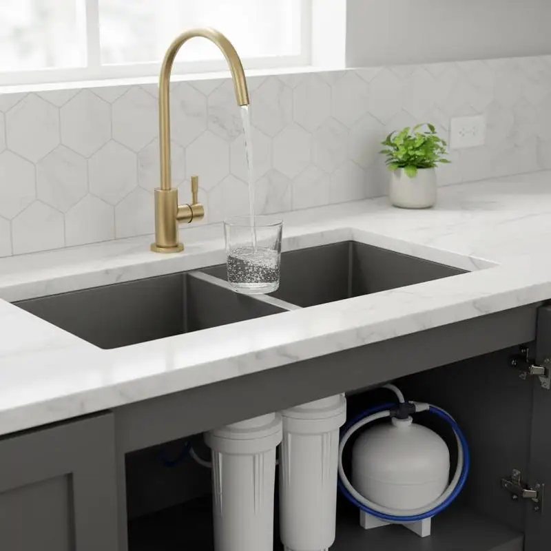 Purification Water Tap 1/4 Inch For Kitchen Bar Cafe, Solid Brass Valve High Durability RO Drinking Water Outlet Brushed Gold
Purification Water Tap 1/4 Inch For Kitchen Bar Cafe, Solid Brass Valve High Durability RO Drinking Water Outlet Brushed Gold