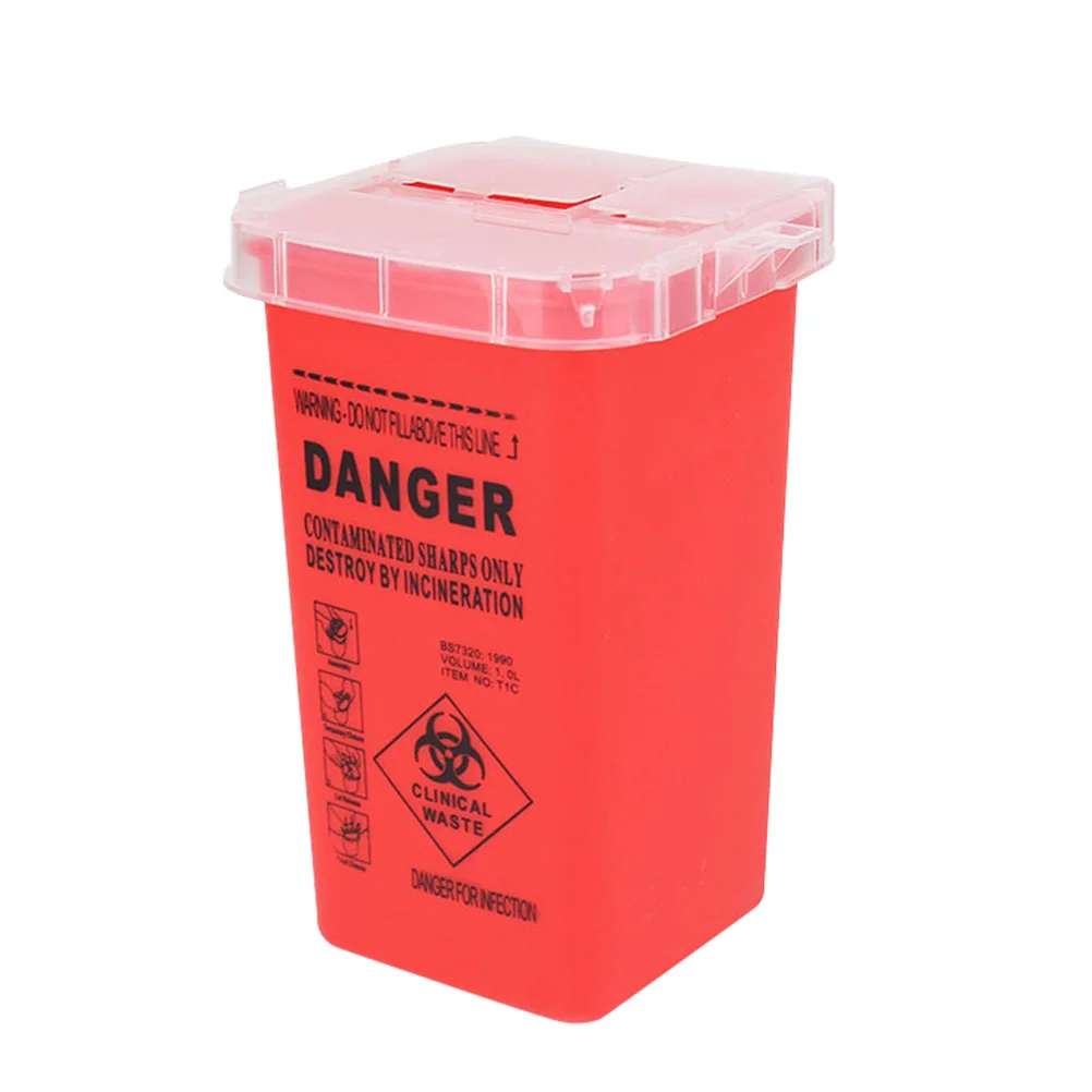 Sharps Box Needles Sharps Disposal Container Supplies and Equipment (Red) sharps container needles container
Sharps Box Needles Sharps Disposal Container Supplies and Equipment (Red) sharps container needles container