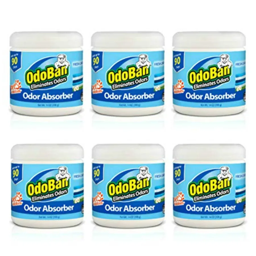OdoBan Solid Odor Absorber Eliminator for Home and Small Spaces, Scent, Each, 6-Pack
OdoBan Solid Odor Absorber Eliminator for Home and Small Spaces, Scent, Each, 6-Pack