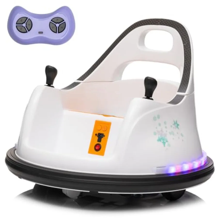 12V Ride on Bumper Car Ride On Electric Bumper Car for Toddlers with 360 Degree Spin, Remote Control for Baby Boy and Girls Rid
12V Ride on Bumper Car Ride On Electric Bumper Car for Toddlers with 360 Degree Spin, Remote Control for Baby Boy and Girls Rid