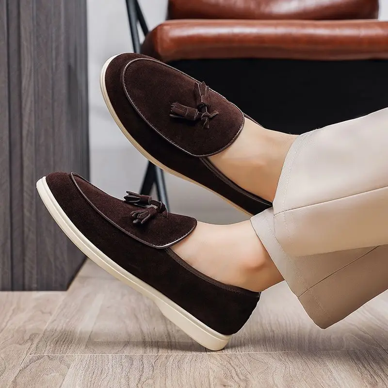 Men Casual Shoes Flat Loafers Slip on Deck Shoes Lightweight Comfortable Walking Footwear
Men Casual Shoes Flat Loafers Slip on Deck Shoes Lightweight Comfortable Walking Footwear
